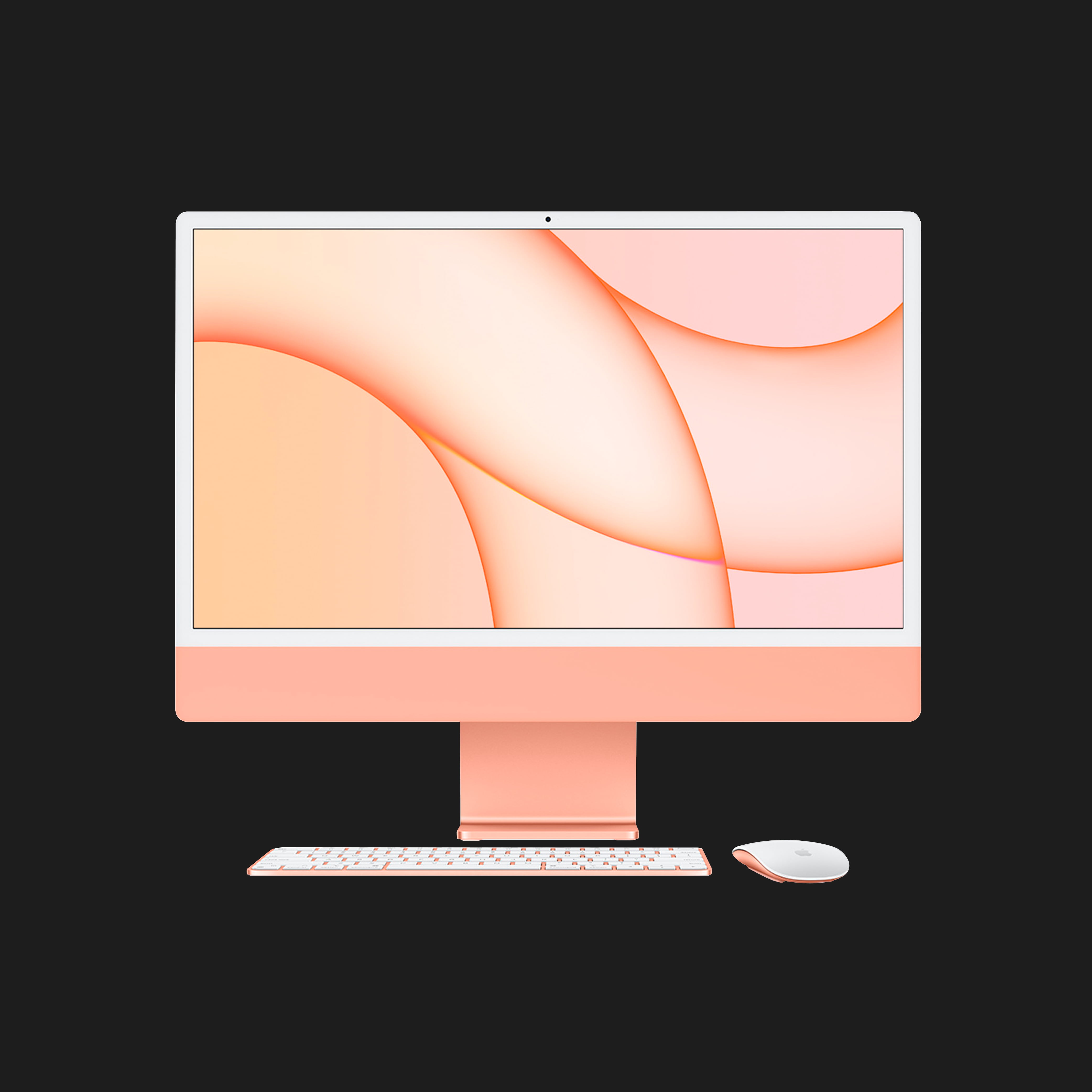 Apple iMac 24 with Retina 4.5K, 512GB, 8 CPU / 8 GPU (Orange) (Z133000LU)